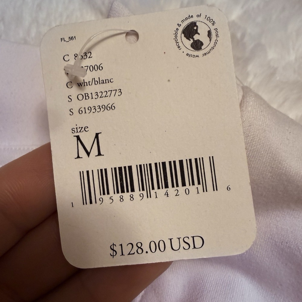 FP Movement You Got Served Tennis Dress Sz M White NWT Only Dres Athletic Preppy - Picture 7 of 7